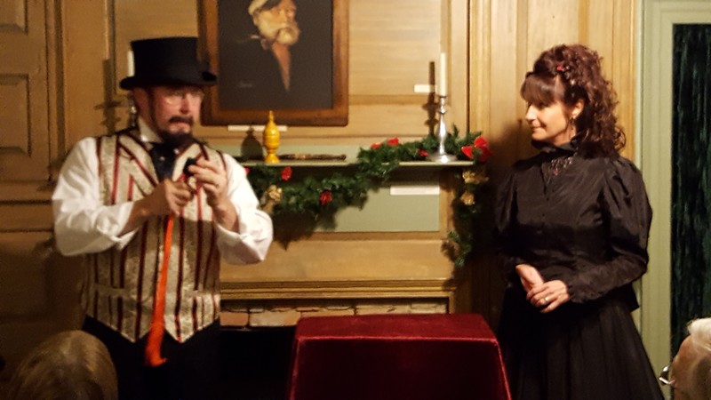 Markus and Angelique Steelgrave, Victorian Parlor Magic show