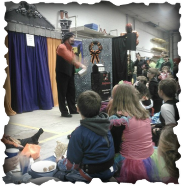 Halloween Party Entertainment, Magic Shows for October Halloween Events