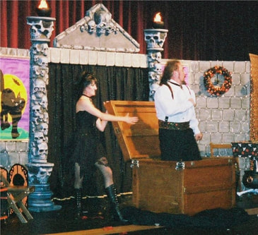 Halloween Magic Show with The Steelgraves, available throughout New England in October